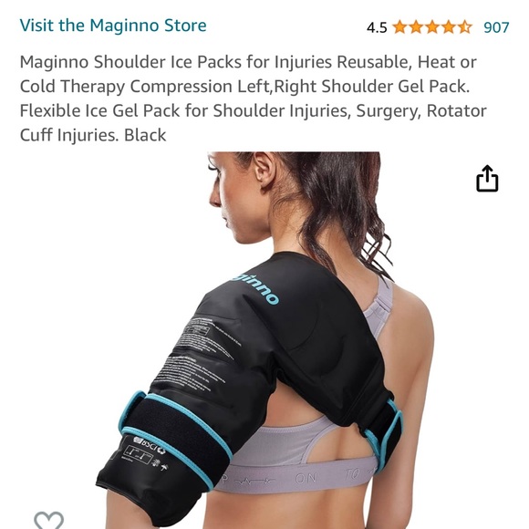 Shoulder ice pack for shoulder - Picture 6 of 8